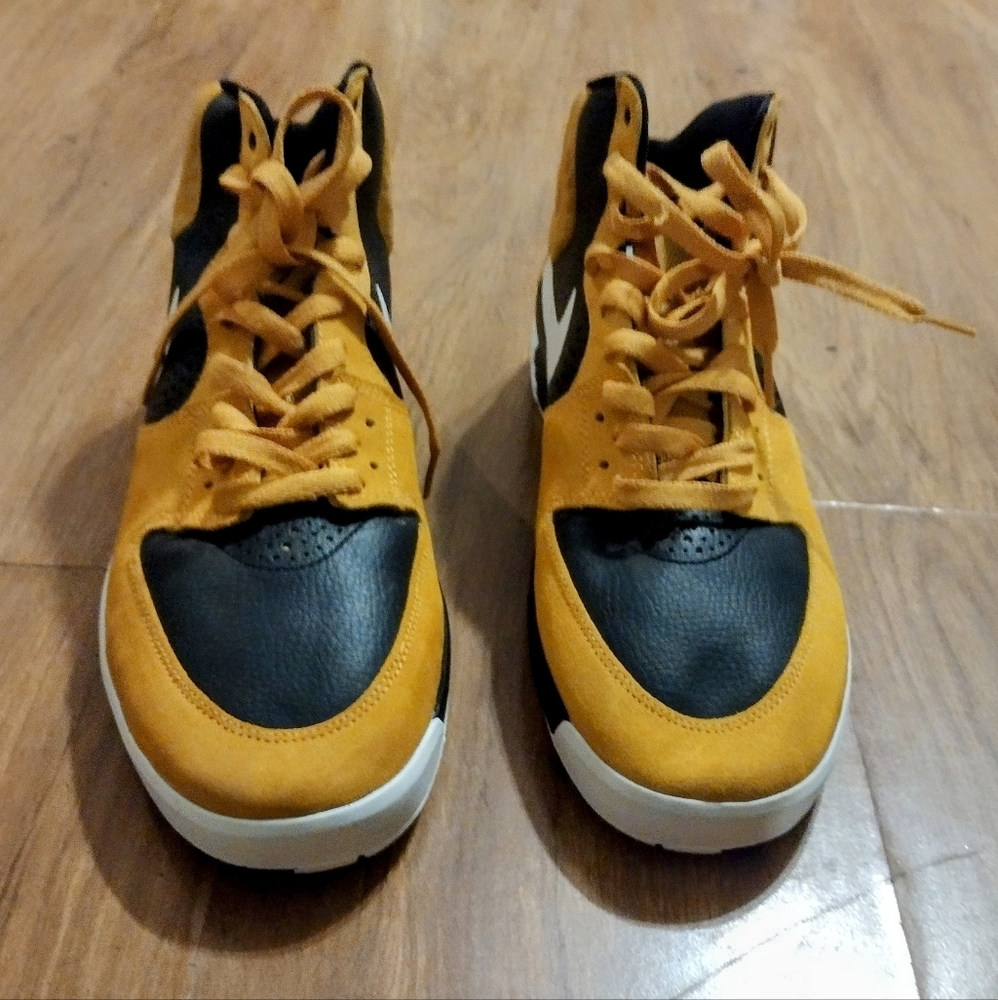 Rare Nike SB Paul rodriguez 7 high black yellow white men's - Picture 9 of 12